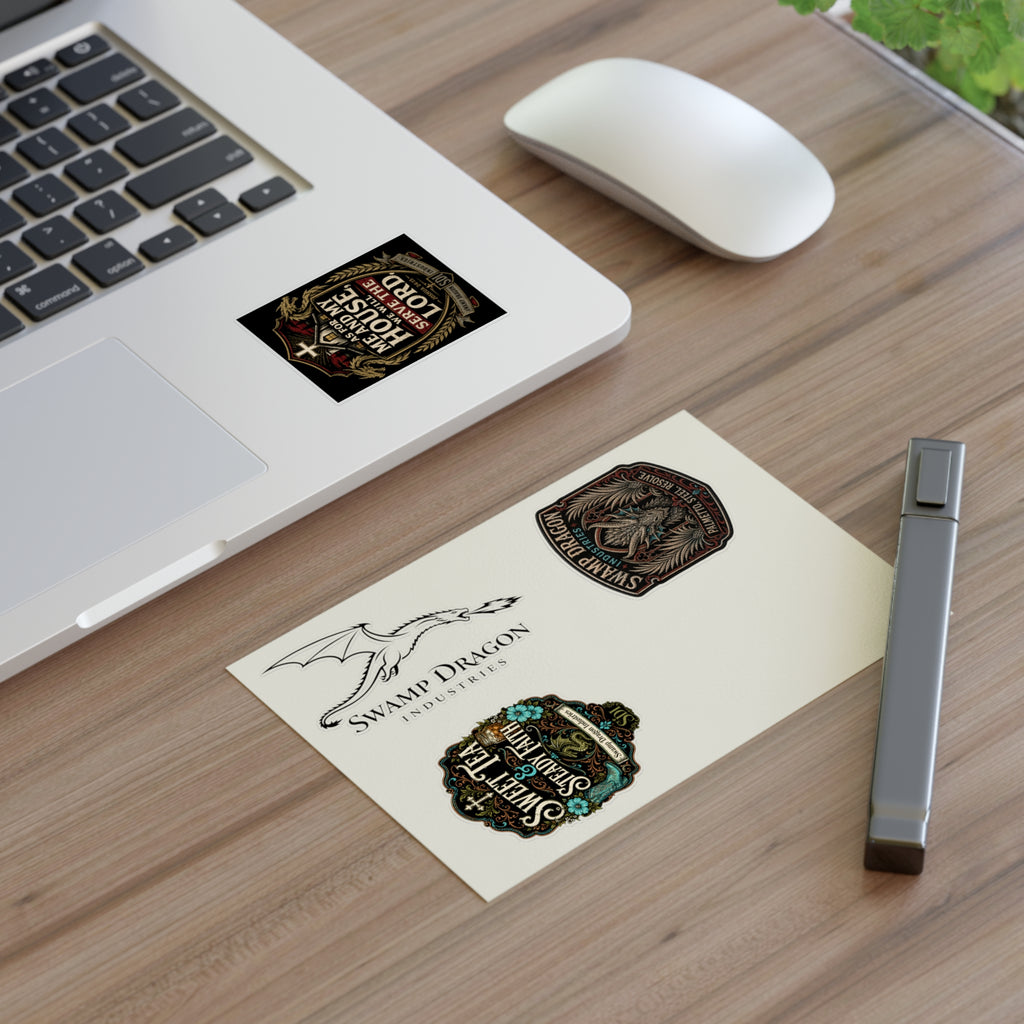 Swamp Dragon Industries Sticker Sheet | Southern Faith Tactical Outdoor Vinyl Decals