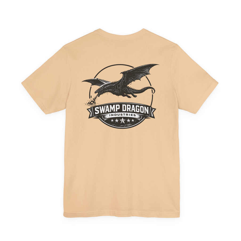 Swamp Dragon logo Tee | Graphic Dragon Emblem T-Shirt