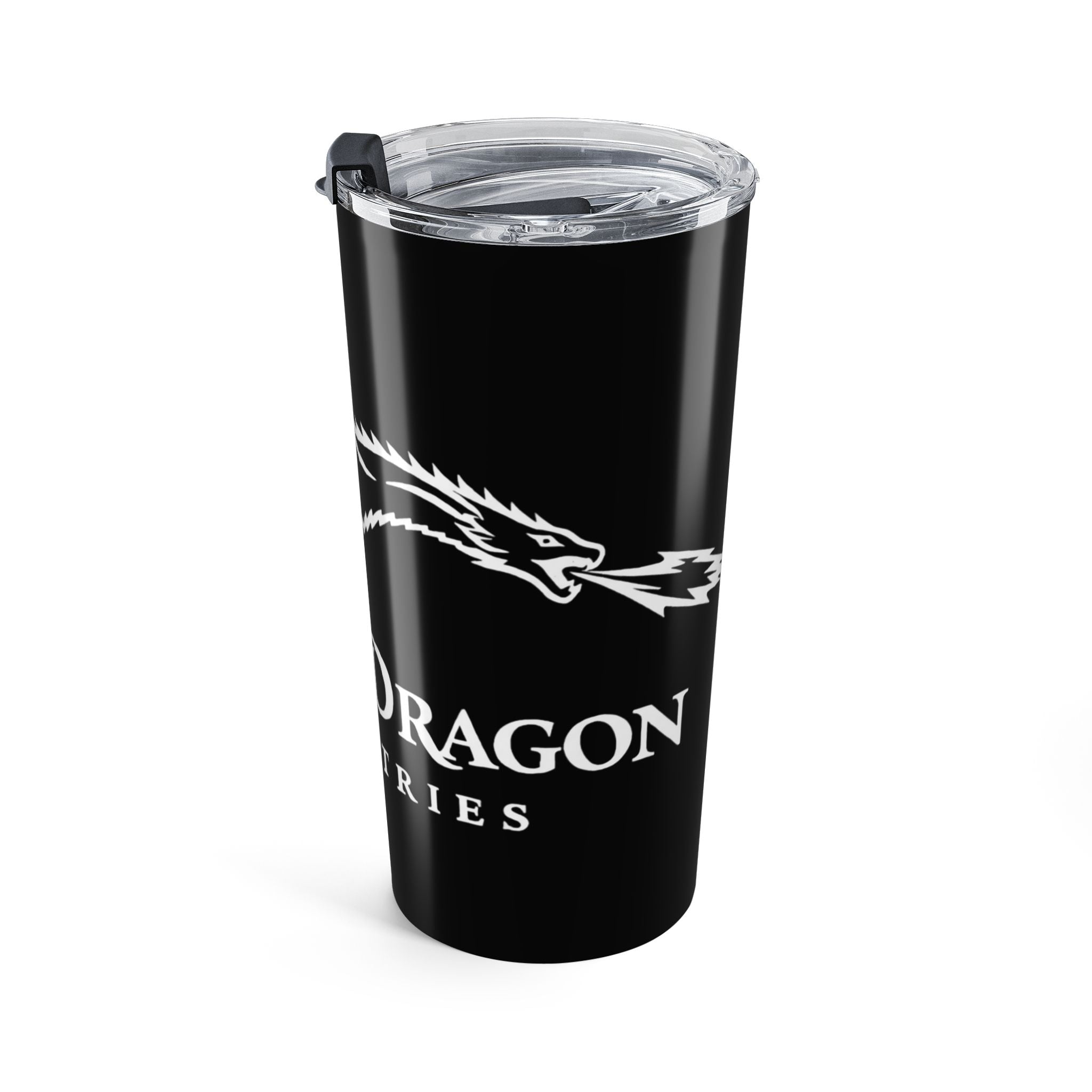 Swamp Dragon Industries 20oz Tumbler | Full Wrap Black Insulated