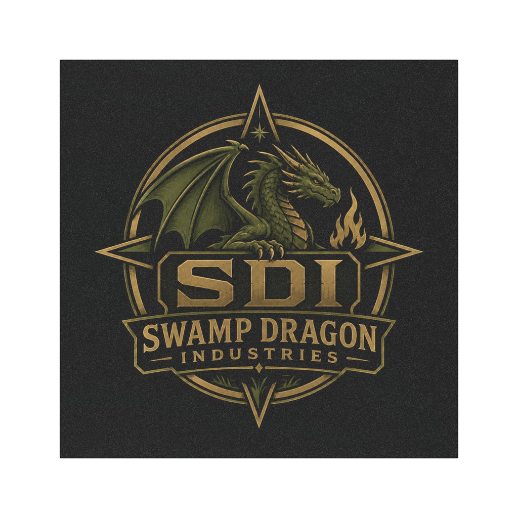 Swamp Dragon Industries Car Magnet | Southern Tactical Outdoor Vinyl Magnet
