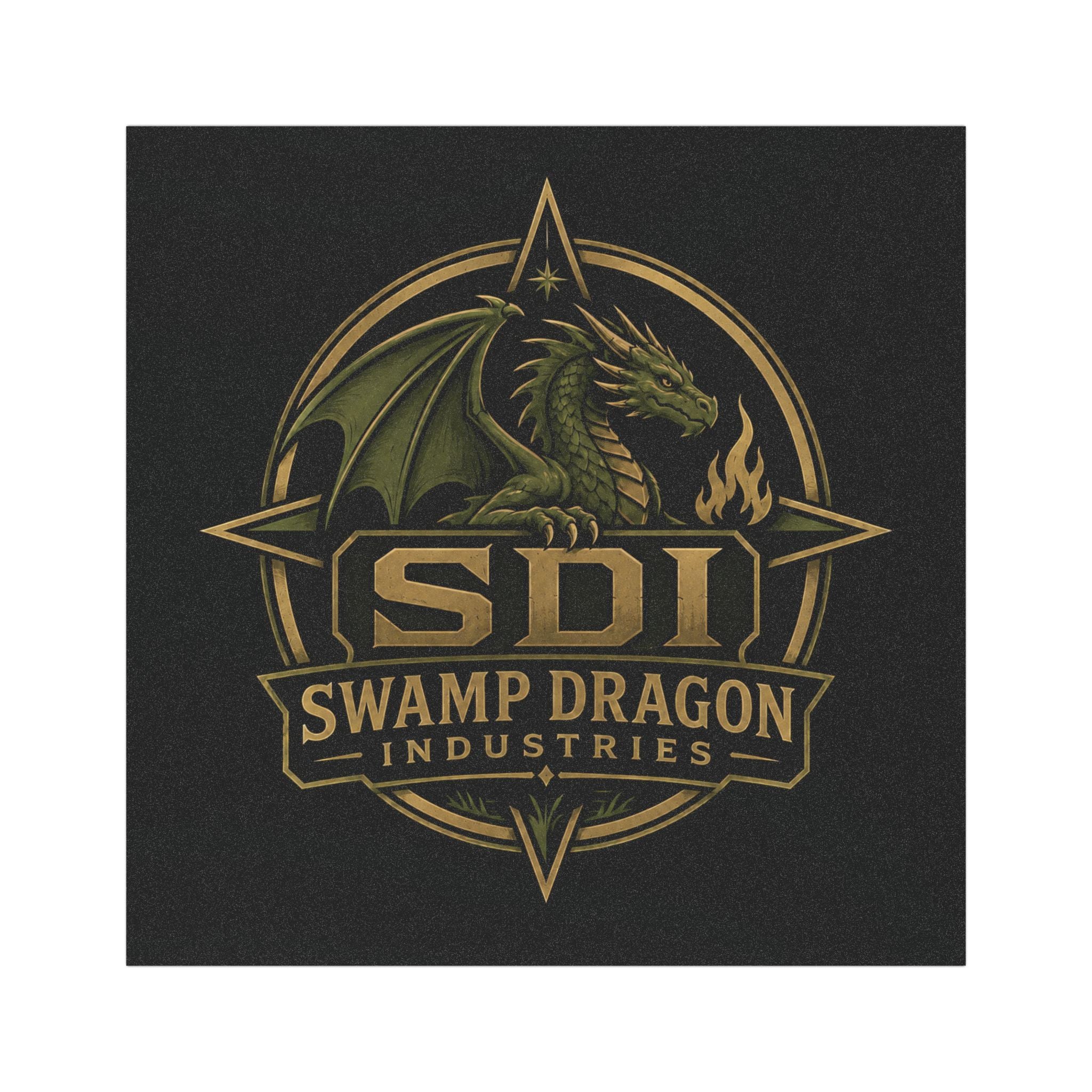 Swamp Dragon Industries Car Magnet | Southern Tactical Outdoor Vinyl Magnet