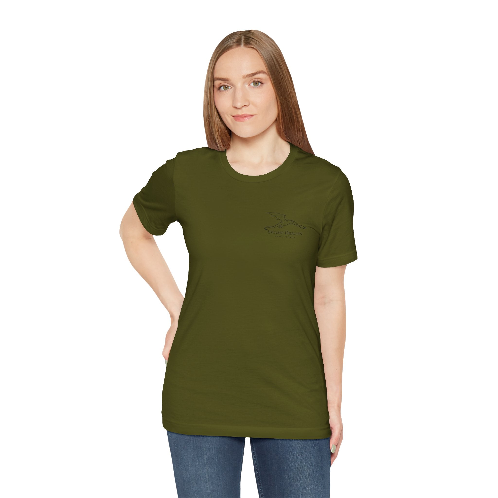 Swamp Dragon logo Tee | Graphic Dragon Emblem T-Shirt