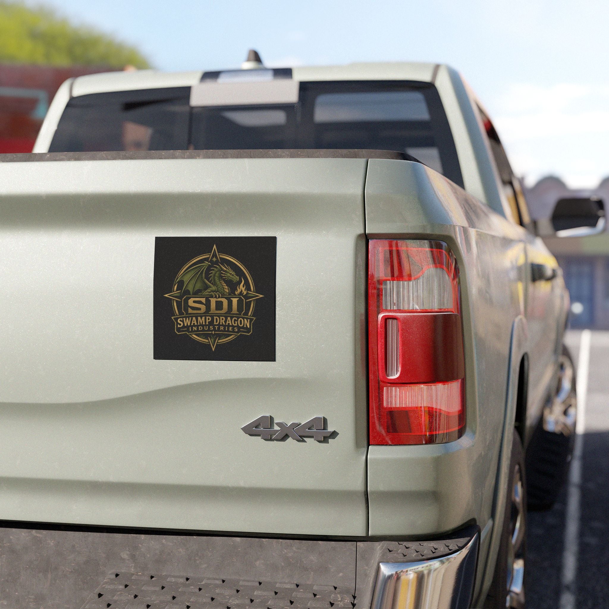 Swamp Dragon Industries Car Magnet | Southern Tactical Outdoor Vinyl Magnet