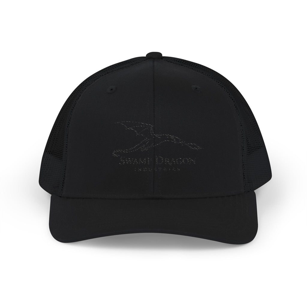 Flying Dragon Logo Snapback Trucker Cap | Mesh Back Hat