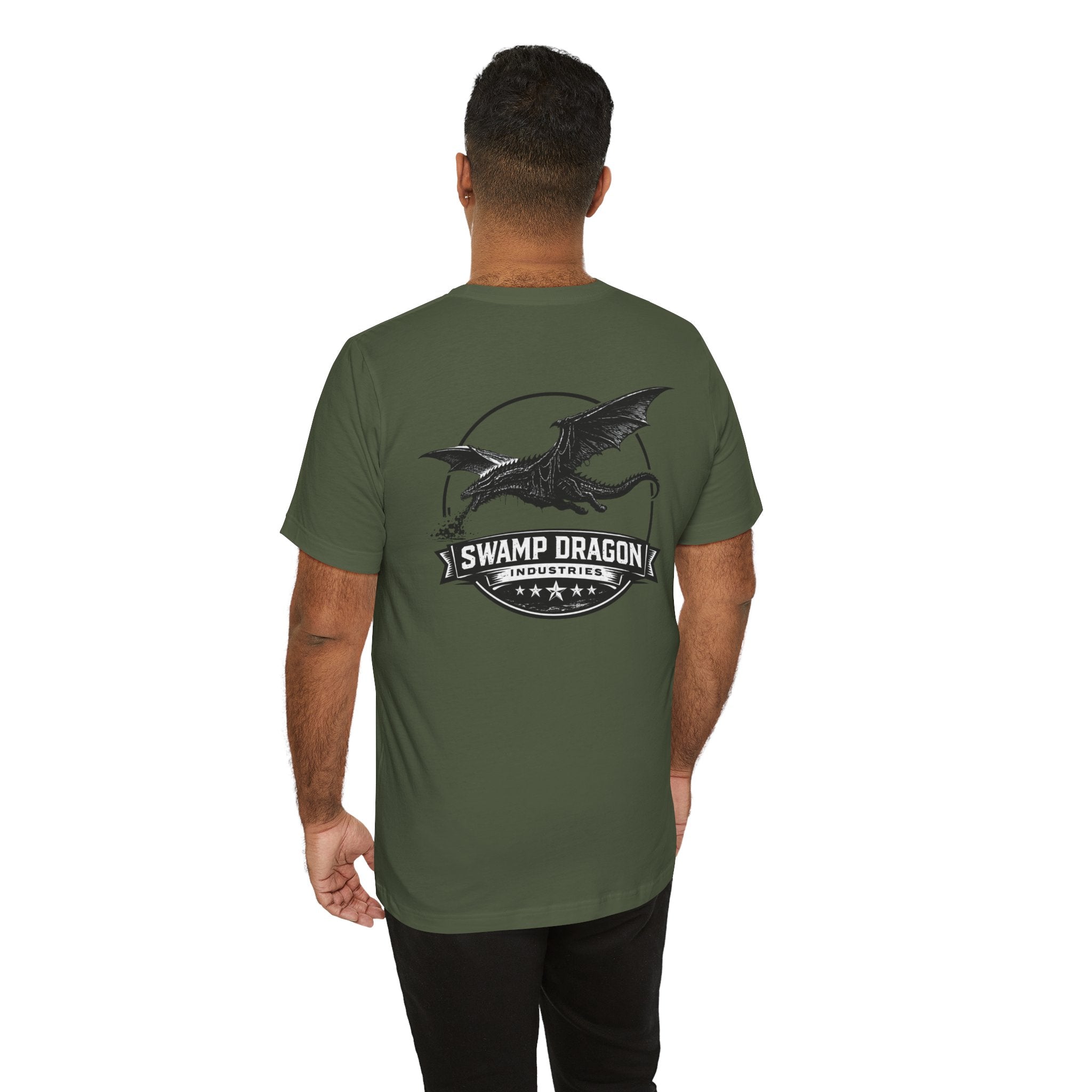 Swamp Dragon logo Tee | Graphic Dragon Emblem T-Shirt