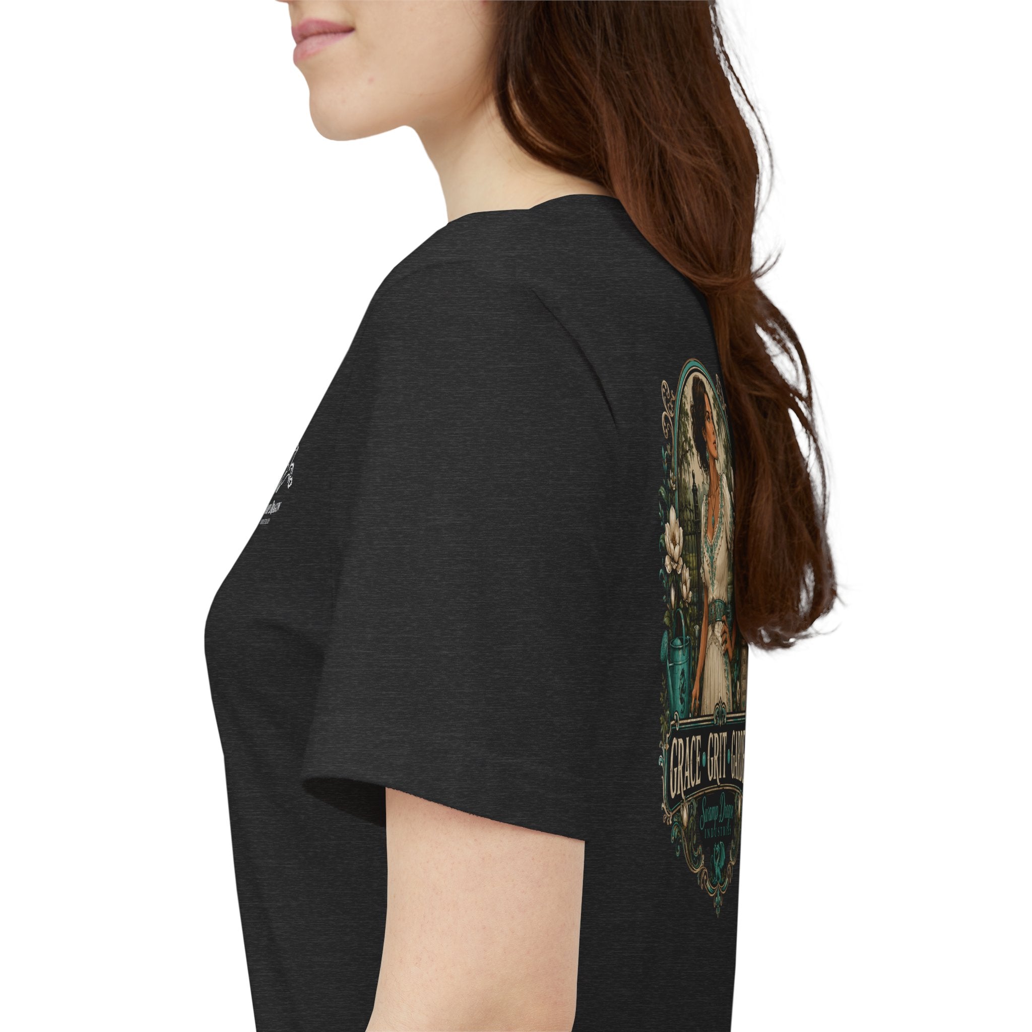 Grace Grit Garden Southern Women's T-Shirt | Swamp Dragon Industries