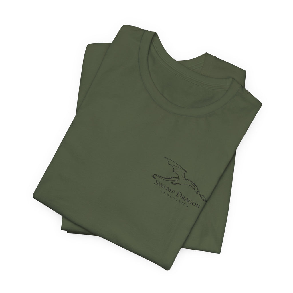 Swamp Dragon logo Tee | Graphic Dragon Emblem T-Shirt