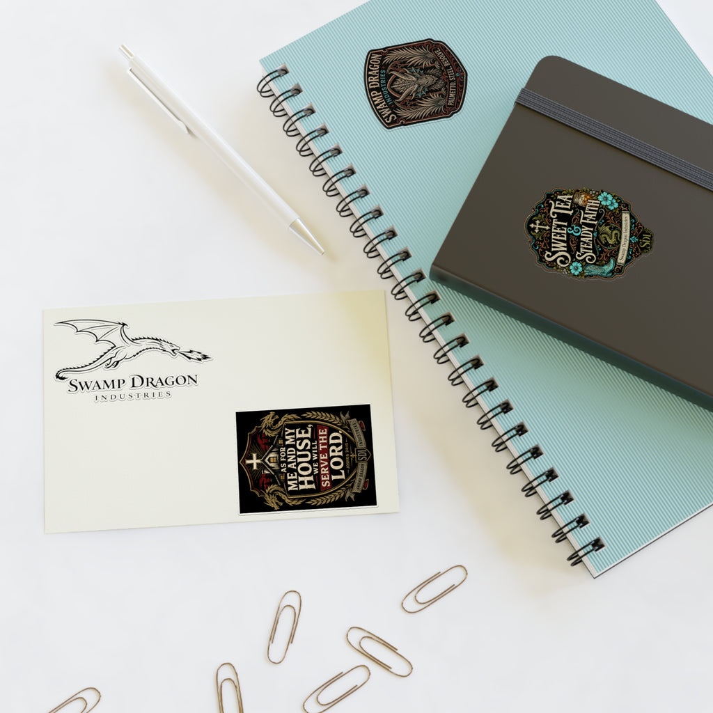 Swamp Dragon Industries Sticker Sheet | Southern Faith Tactical Outdoor Vinyl Decals