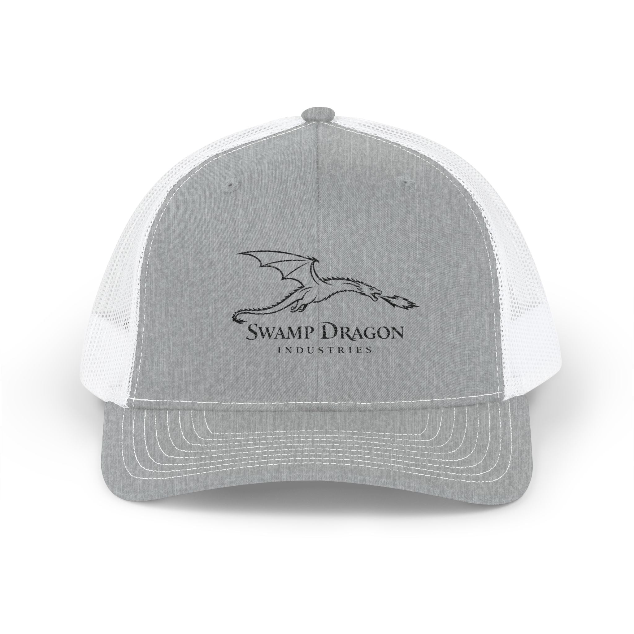 Flying Dragon Logo Snapback Trucker Cap | Mesh Back Hat
