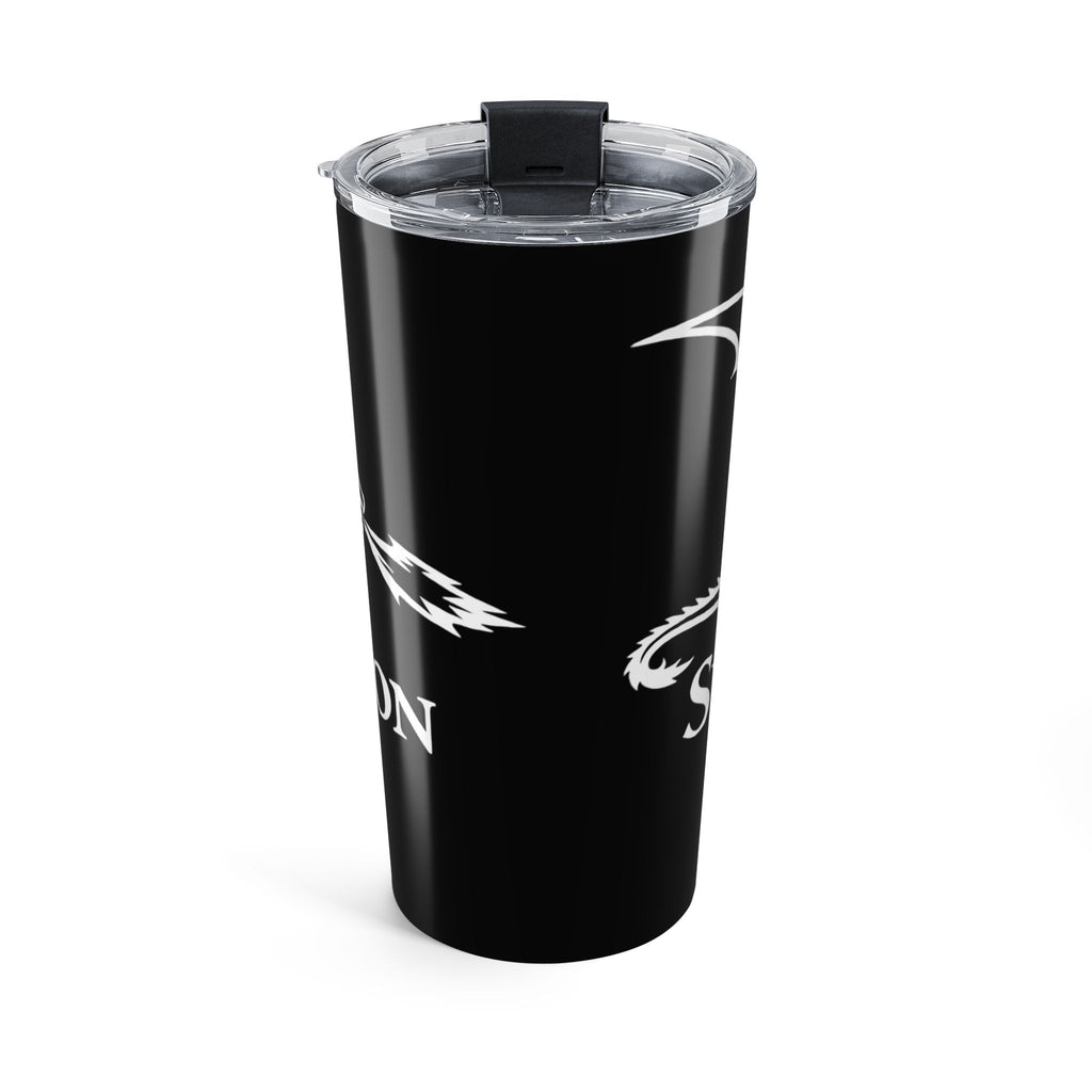 Swamp Dragon Industries 20oz Tumbler | Full Wrap Black Insulated