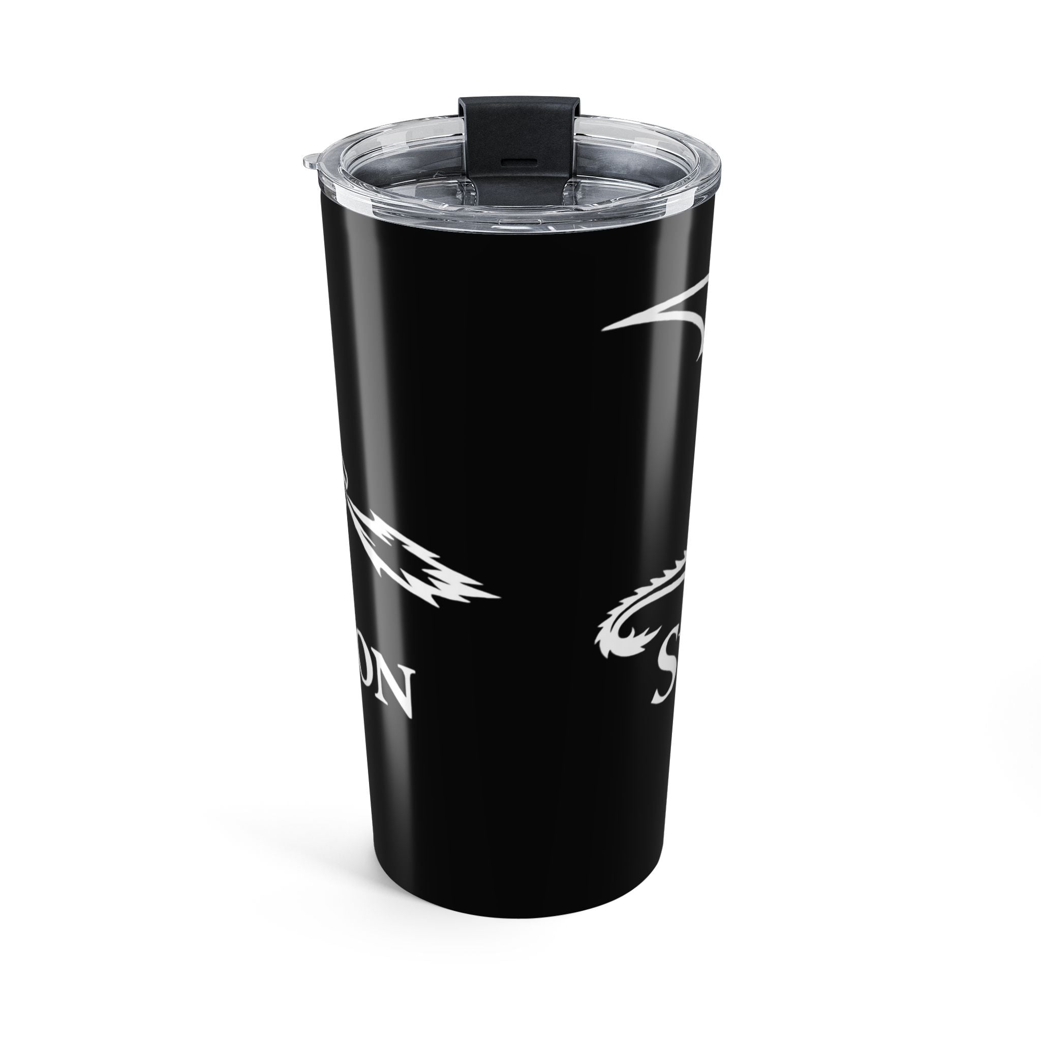 Swamp Dragon Industries 20oz Tumbler | Full Wrap Black Insulated