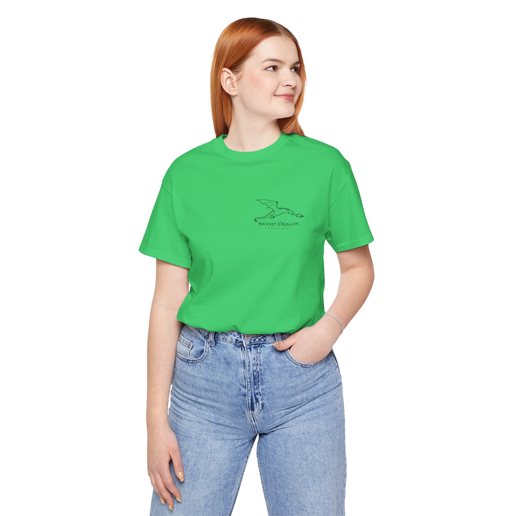 Swamp Dragon logo Tee | Graphic Dragon Emblem T-Shirt