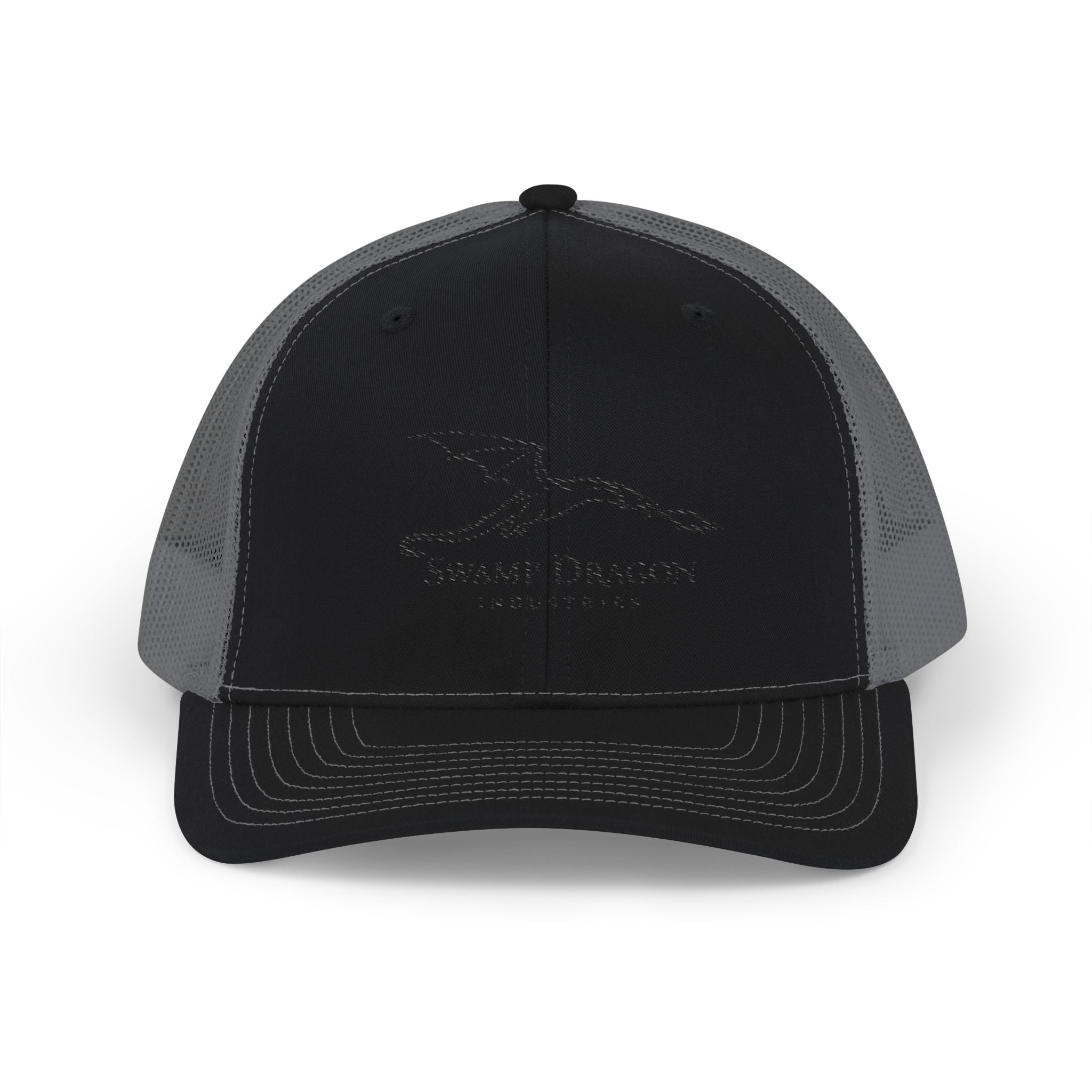 Flying Dragon Logo Snapback Trucker Cap | Mesh Back Hat