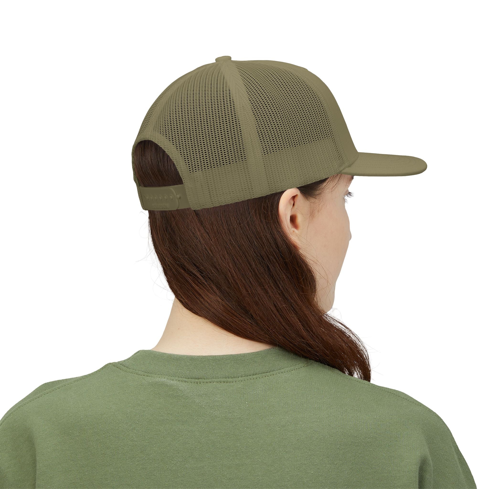 Flying Dragon Logo Snapback Trucker Cap | Mesh Back Hat