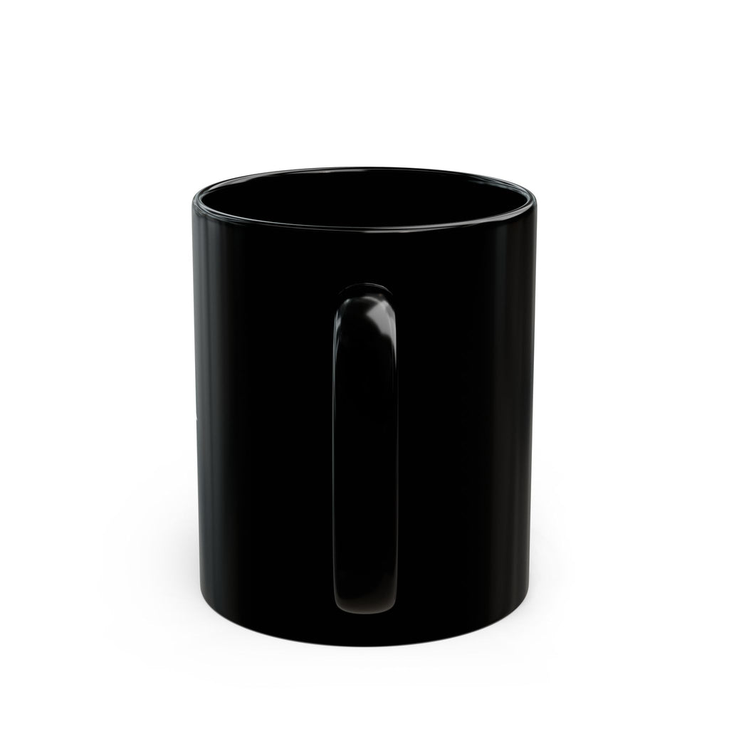 Swamp Dragon Industries Smooth line logo Mug | Black ceramic coffee mug, 11oz or 15oz
