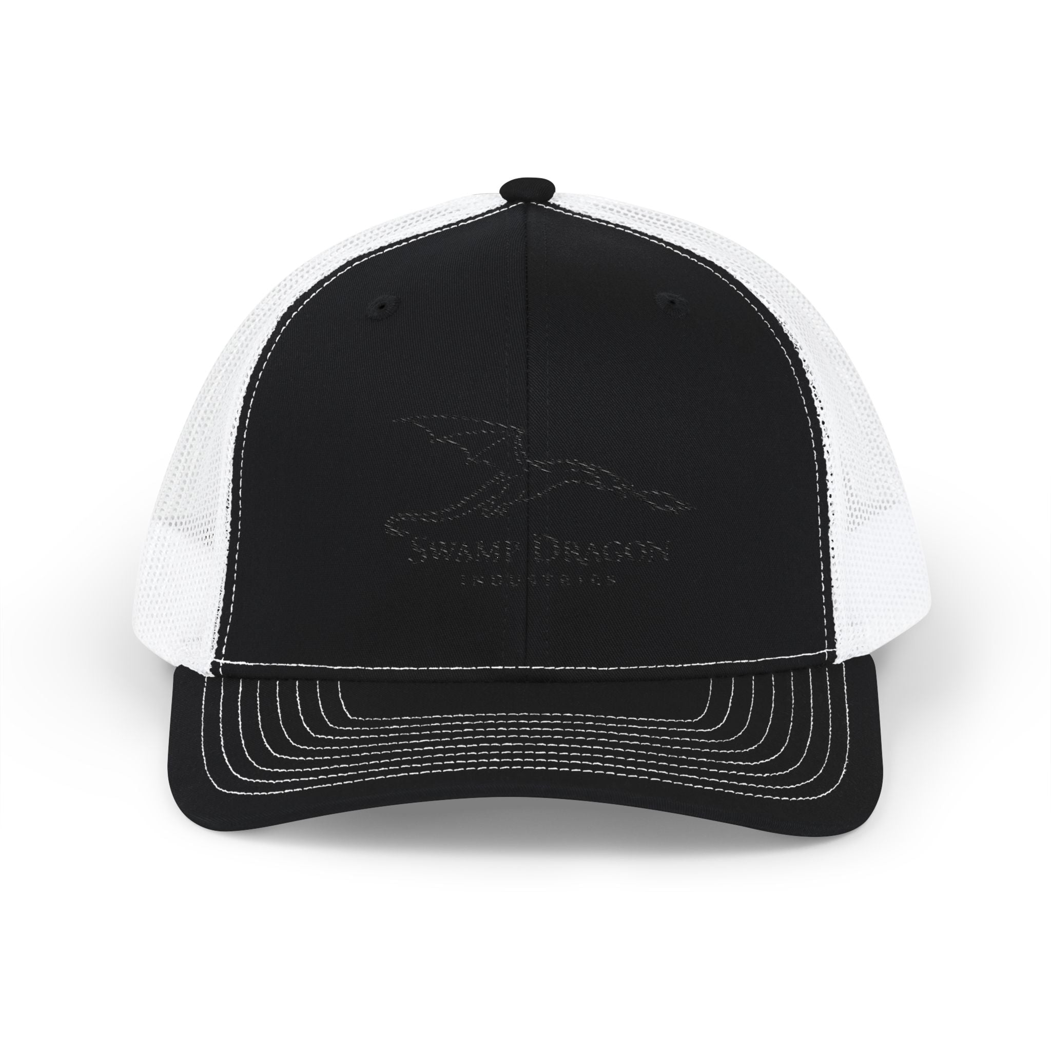 Flying Dragon Logo Snapback Trucker Cap | Mesh Back Hat