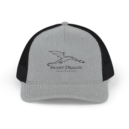 Flying Dragon Logo Snapback Trucker Cap | Mesh Back Hat