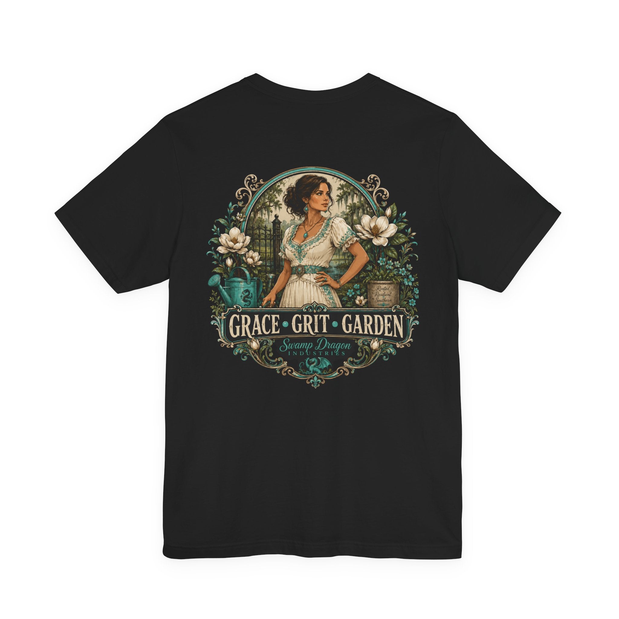 Grace Grit Garden Southern Women's T-Shirt | Swamp Dragon Industries