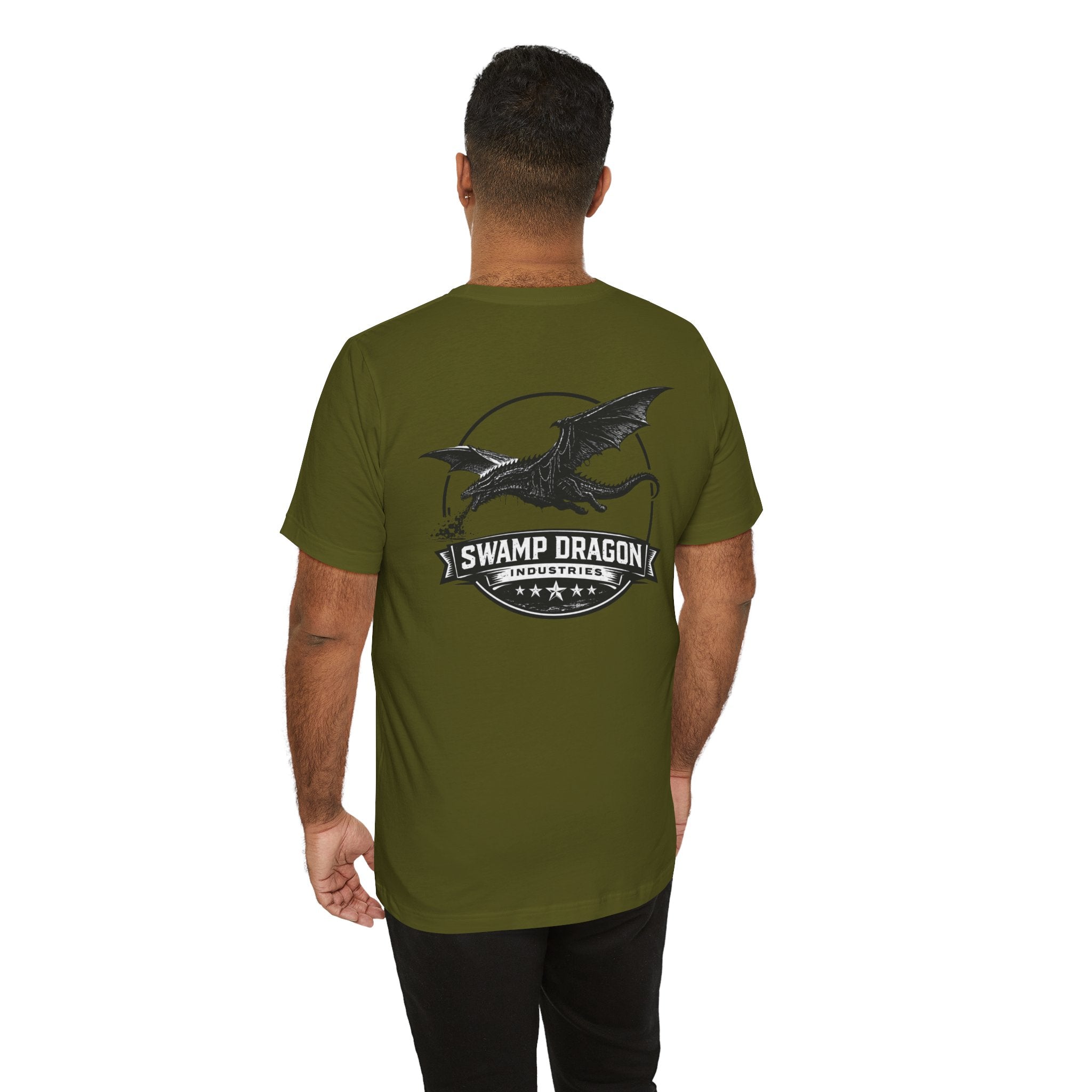 Swamp Dragon logo Tee | Graphic Dragon Emblem T-Shirt