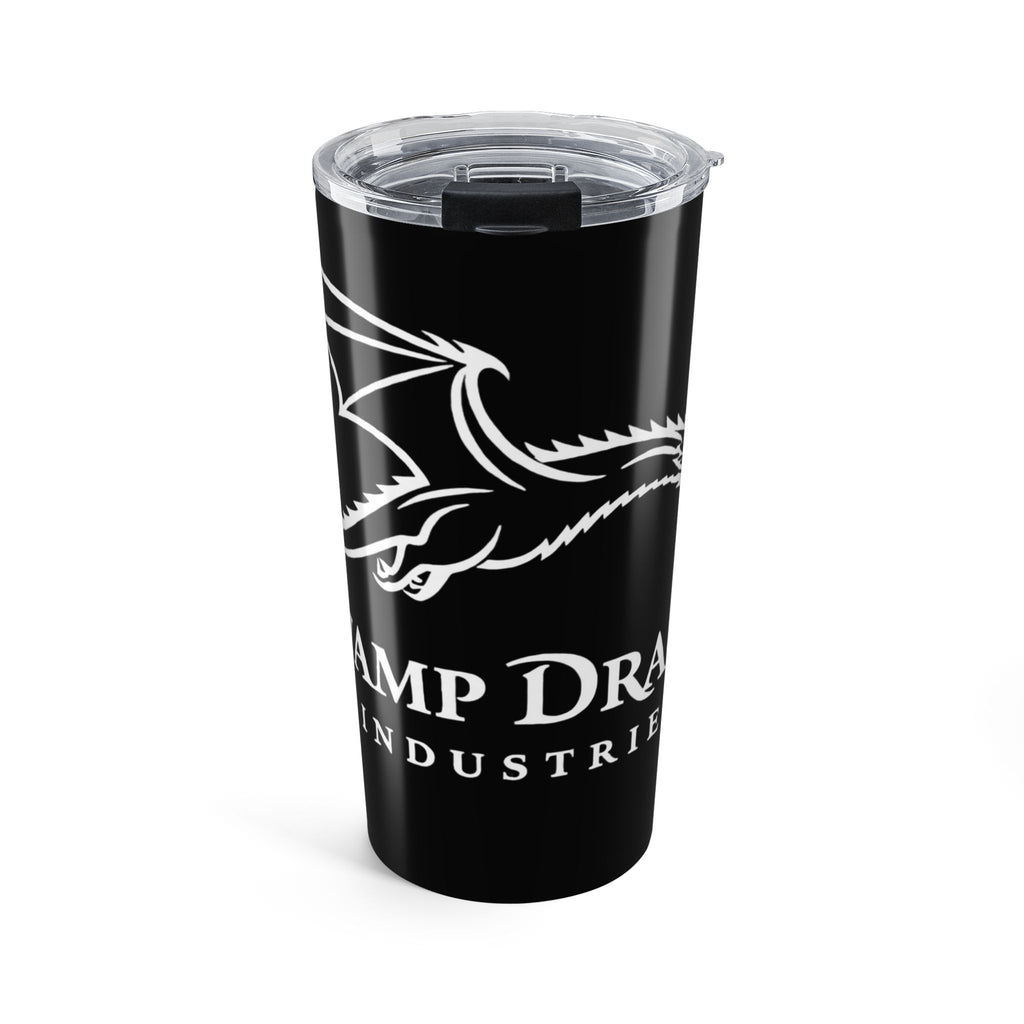 Swamp Dragon Industries 20oz Tumbler | Full Wrap Black Insulated