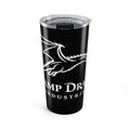 Swamp Dragon Industries 20oz Tumbler | Full Wrap Black Insulated