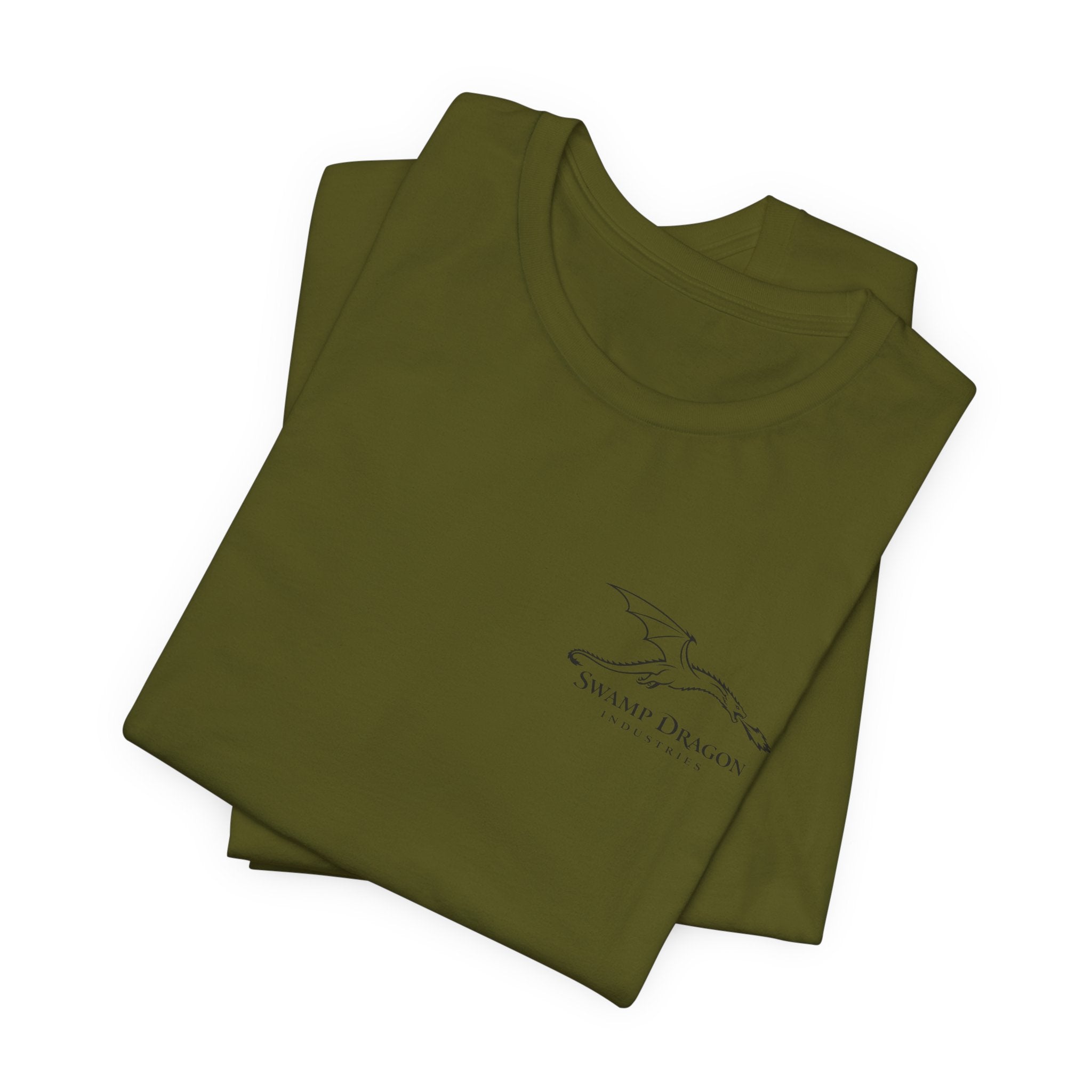 Swamp Dragon logo Tee | Graphic Dragon Emblem T-Shirt